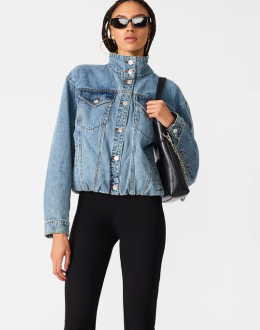 Allyson Denim Jacket by Steve Madden