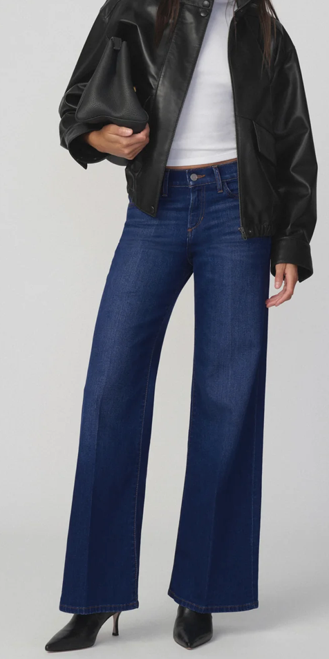 The Lou Lou Low Rise Wide Leg Jean by Joe's Jeans