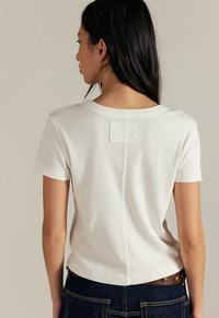 Atlas White Crew Top by Free People