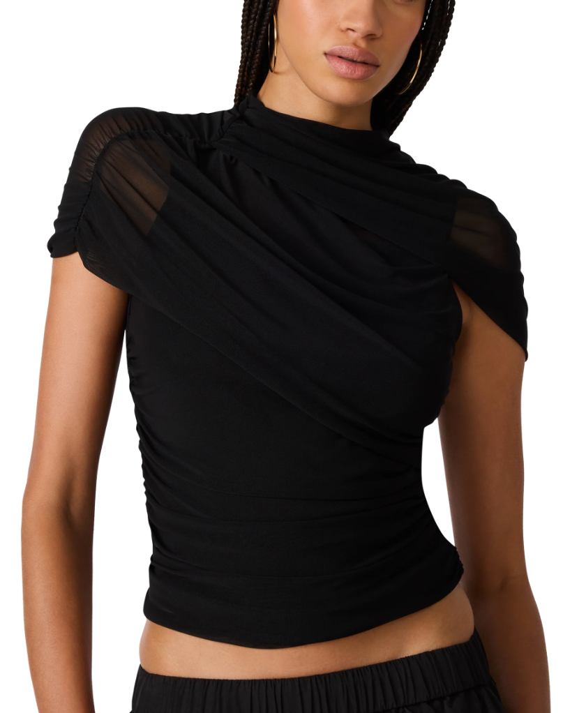 Kerry Mesh Top by Steve Madden