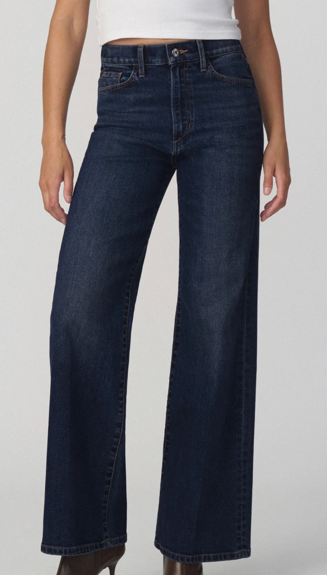 Mia High Rise Wide Leg Jean by Joe's Jeans