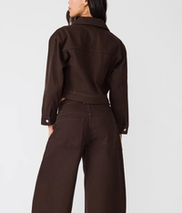 Dove Brown Denim Jacket by Steve Madden