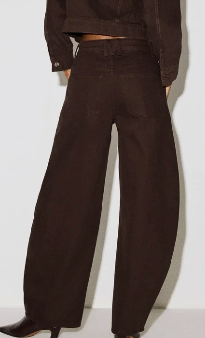 Brown Jean Pant by Steve Madden