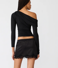 Ryder Knit Top by Steve Madden (available in black or brown)