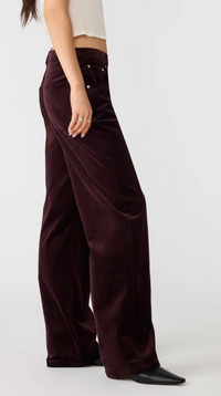 Sydnee Velvet Pant by Steve Madden