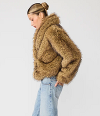 Roe Faux Fur Coat by Steve Madden