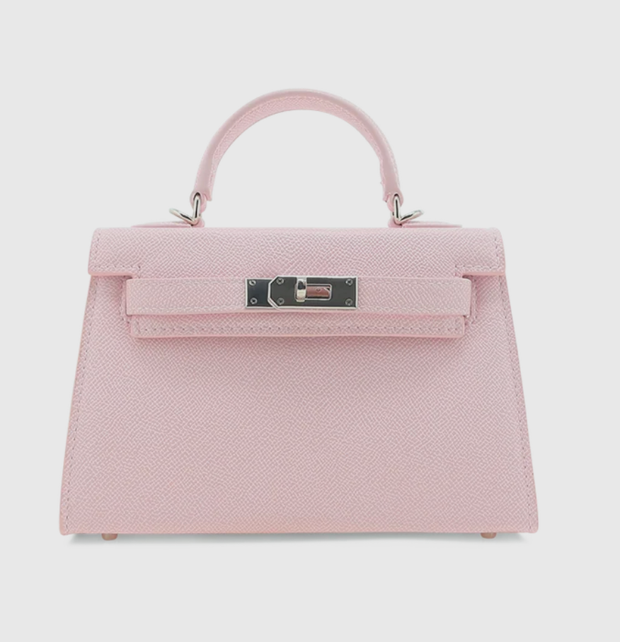 Pink Vegan Leather Bag by Billini