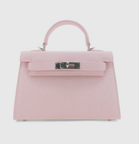 Pink Vegan Leather Bag by Billini