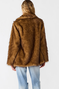 Kindra Faux Fur Jacket by Steve Madden