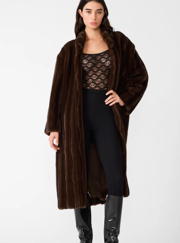 Peclair Faux Fur Coat by Steve Madden