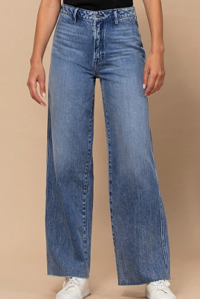 Medium Wash Wideleg Jean by Hidden Jeans