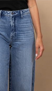 Medium Wash Wideleg Jean by Hidden Jeans