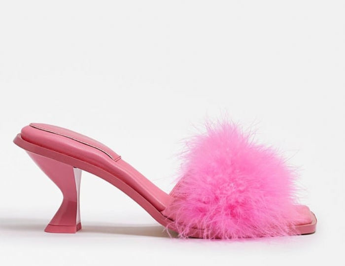 The Pink Furry Heel