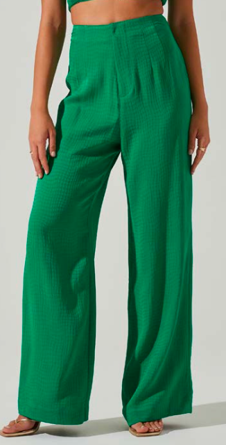Green Trousers by ASTR the Label