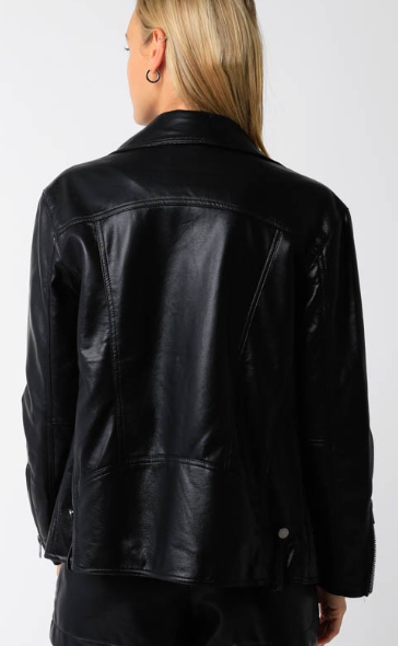 Vegan Leather Jacket