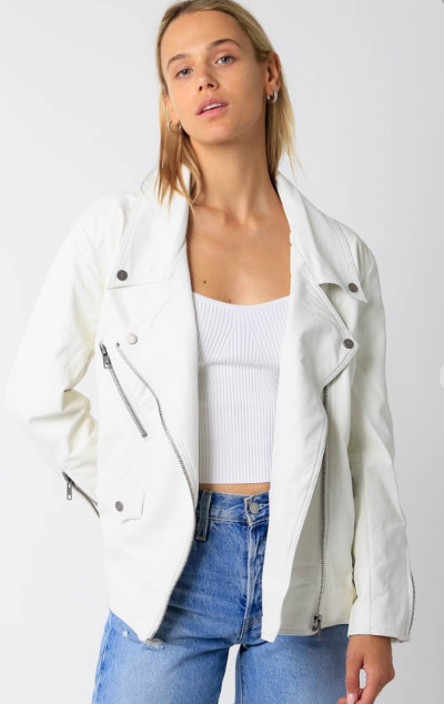 Vegan Leather Jacket