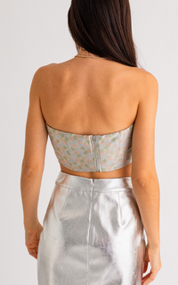 Jacquard Tube Top