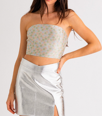 Jacquard Tube Top