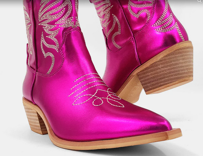 Hot Pink Boot Shoe