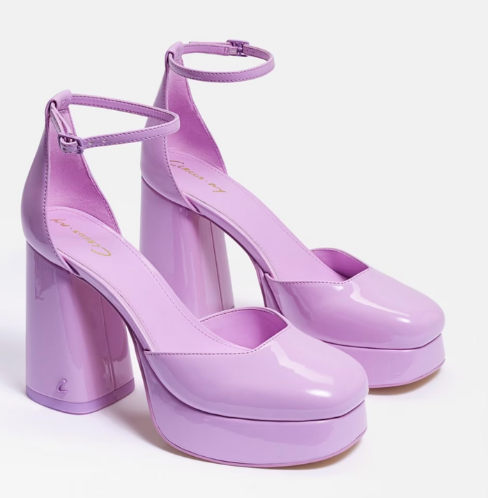 Platform Heel in Pink by Circus