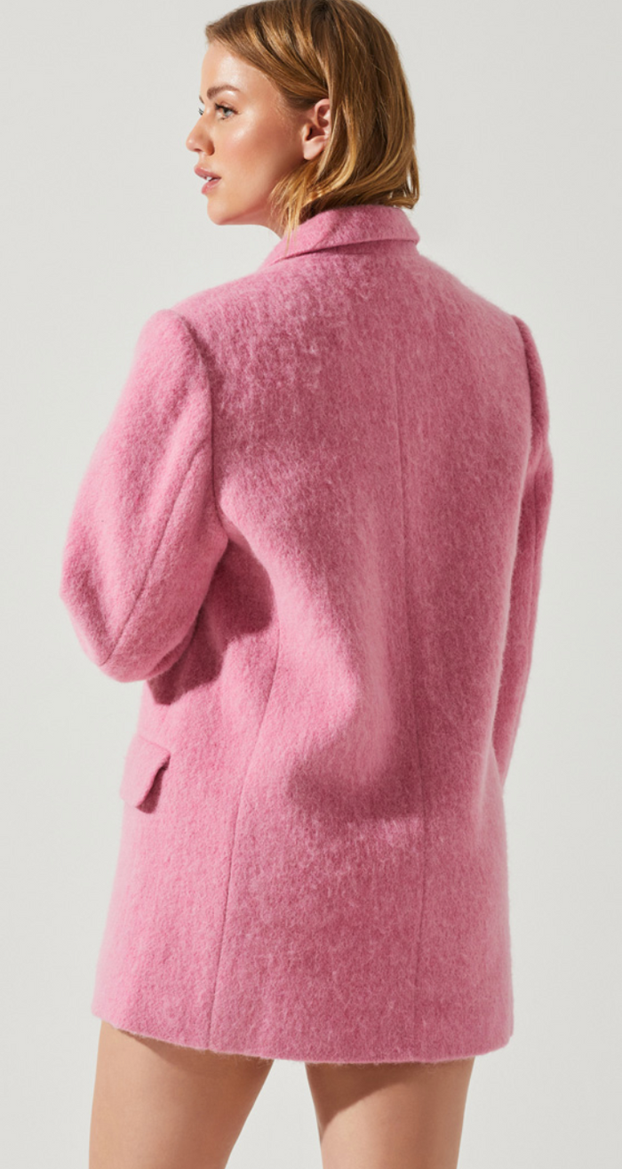 Pink Peacoat Short by ASTR the Label