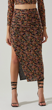 Floral Midi Skirt by ASTR the Label