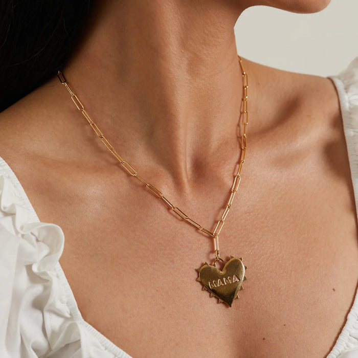 Radiant Mama Heart Necklace by HART