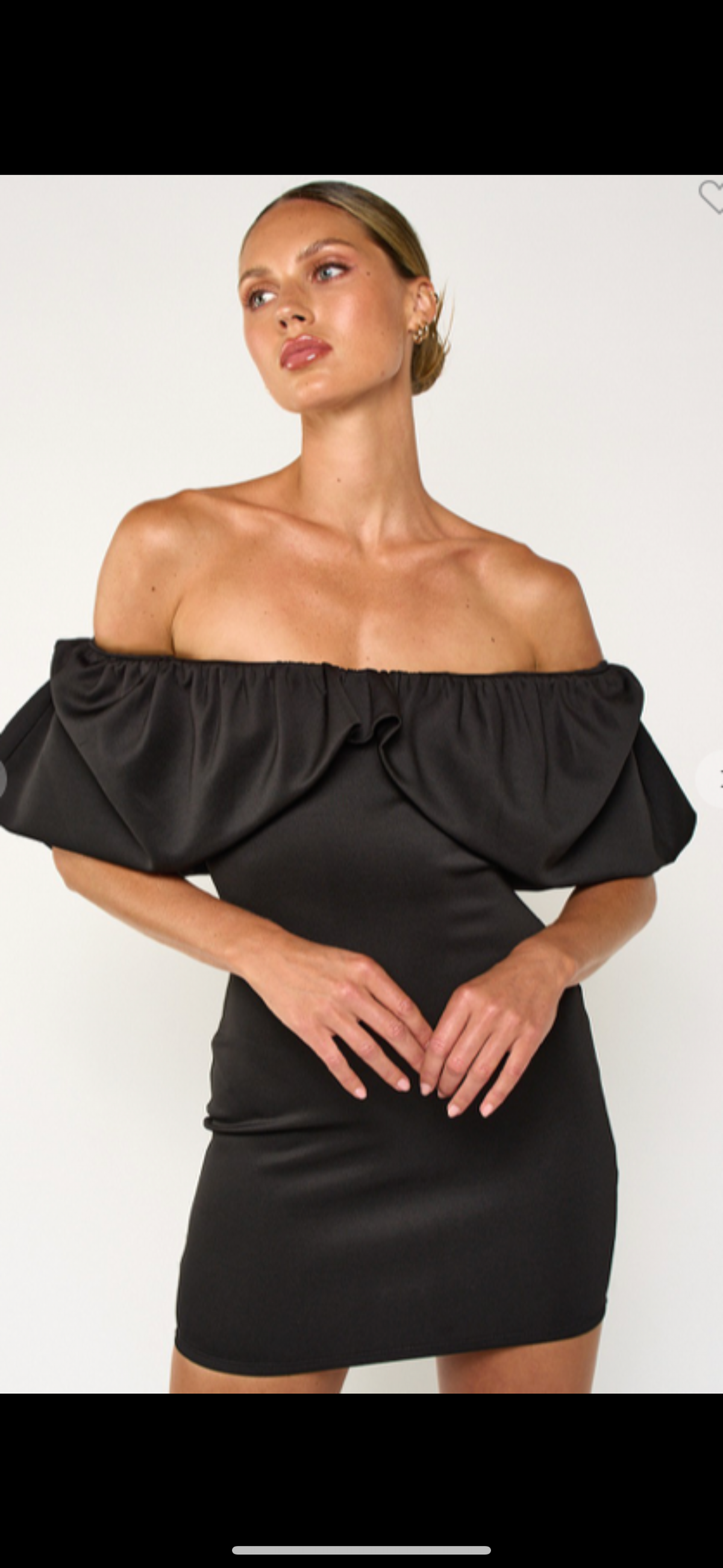 Ruffle Off The Shoulder Dress